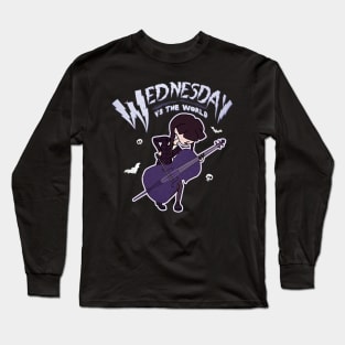 Wednesday vs The World Long Sleeve T-Shirt